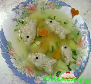 Супчик рыбный (очень лёгенький)