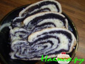 Рулет с маком