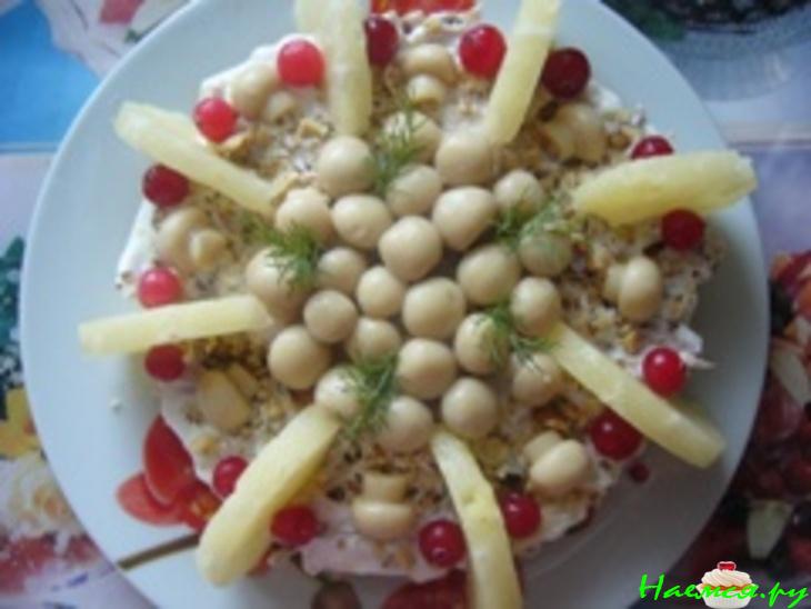 Ананасовый салат