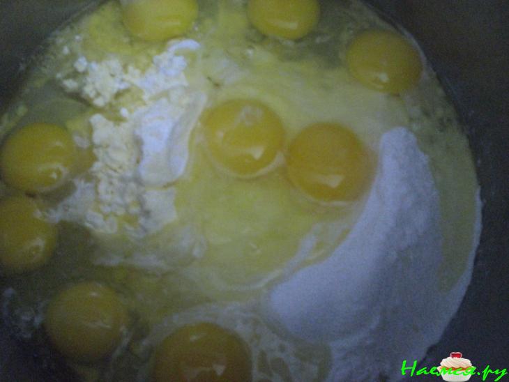 Торт "Наполеон" с заварным кремом