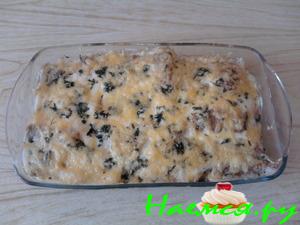 Рыба с гречневой кашей