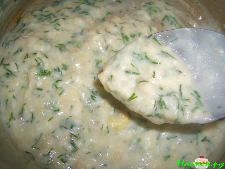 Рыба с соусом бешамель