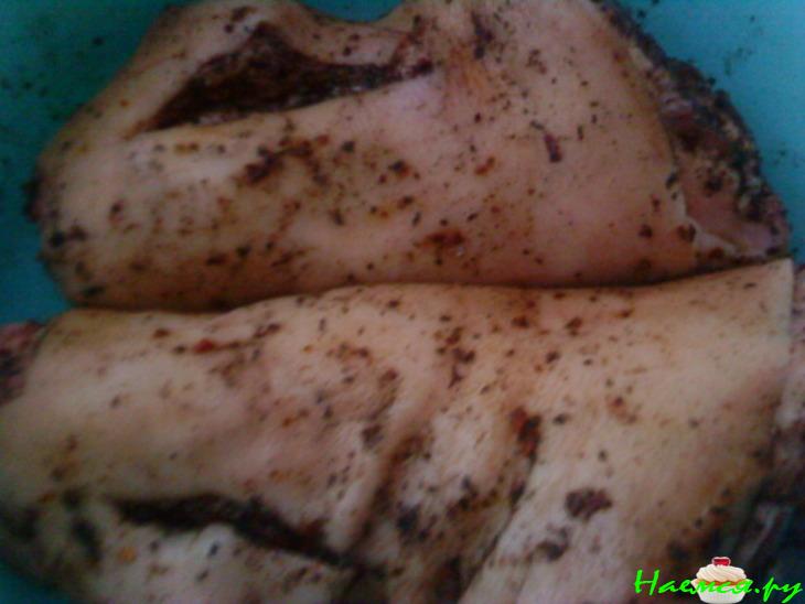 Рулька свиная запечённая в рукаве