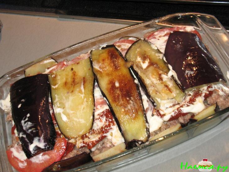 Запеканка из баклажан