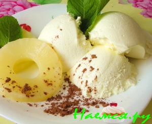 Ананасовый десерт