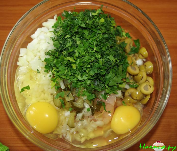 Зеленые куриные котлеты