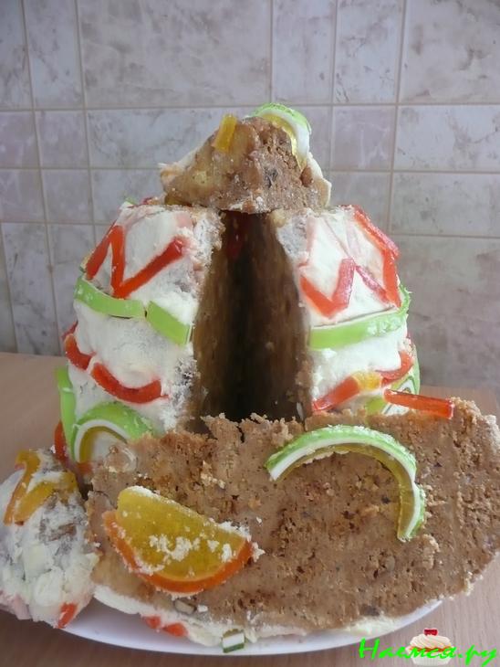 Торт "Писанка" (пасхальное яйцо) Торт "Писанка" (пасхальное яйцо)