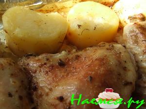 Цыпленок, маринованный в майонезе