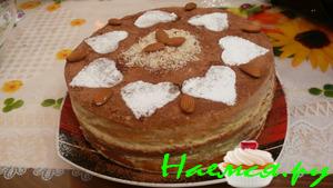 Тортик с йогуртовым кремом Тортик с йогуртовым кремом