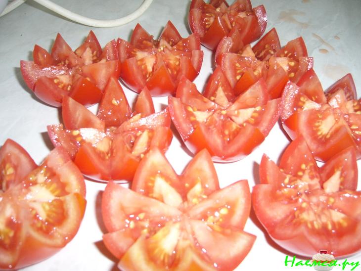 Помидоры фаршированные закусочные