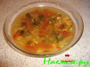 Рассольник с мятой (мой вариант)