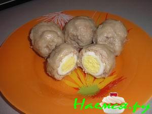 Перепелиные яйца "По-шотландски"