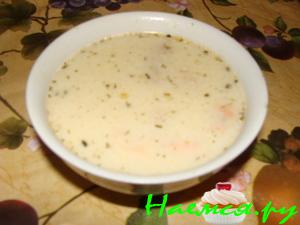 Суп рыбный со сливками