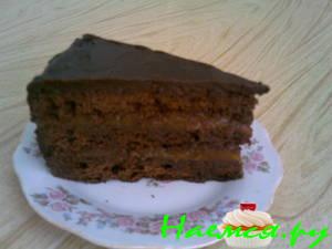 Торт "Захер" с коньяком или абрикосовым ликером Торт "Захер" с коньяком или абрикосовым ликером