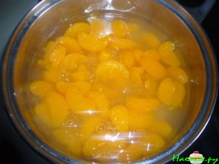 Мандариново-кофейный торт