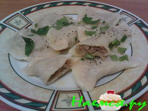 Вареники с мясом