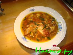 Суп фасолевый с грибами