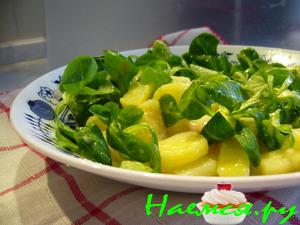 Картофельный салат с горчицей