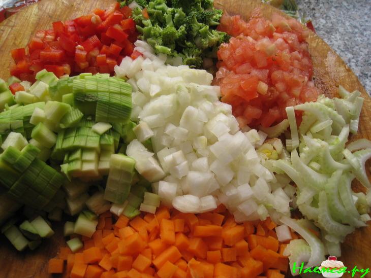 Мексиканские лепешки с овощами