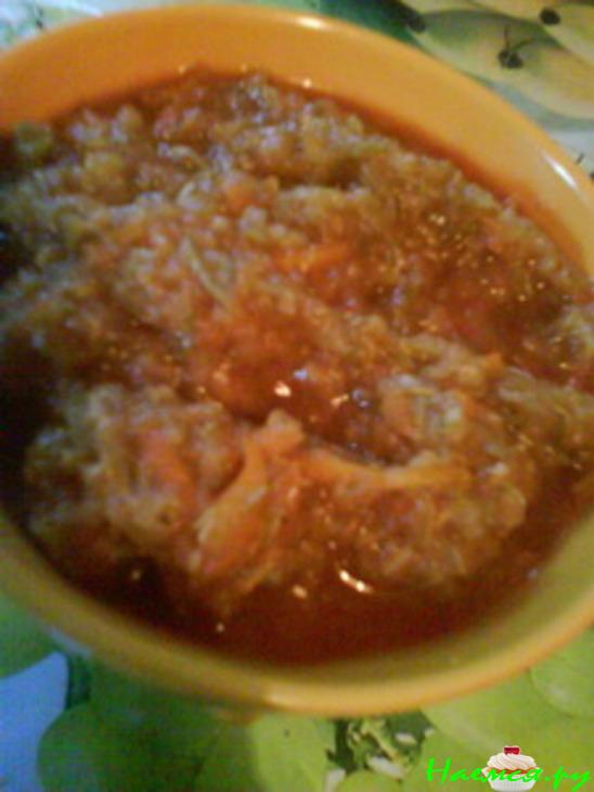 Кабачковая икра "Диетическая, малокалорийная"