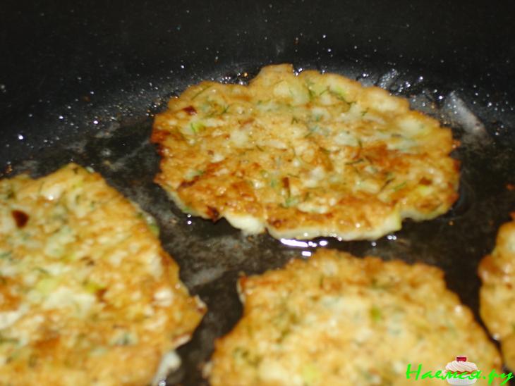 Рыбные лепёшечки