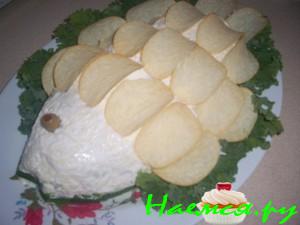 Салат "Рыбка" 