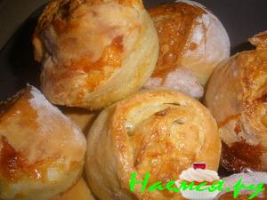 Сырно-чесночные булочки