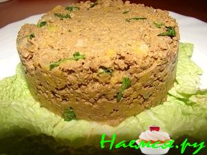 Печёночный паштет с тыквой