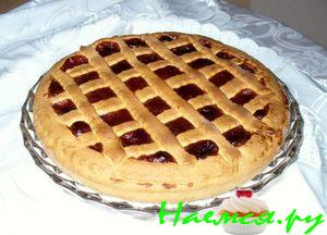 Пирог с повидлом