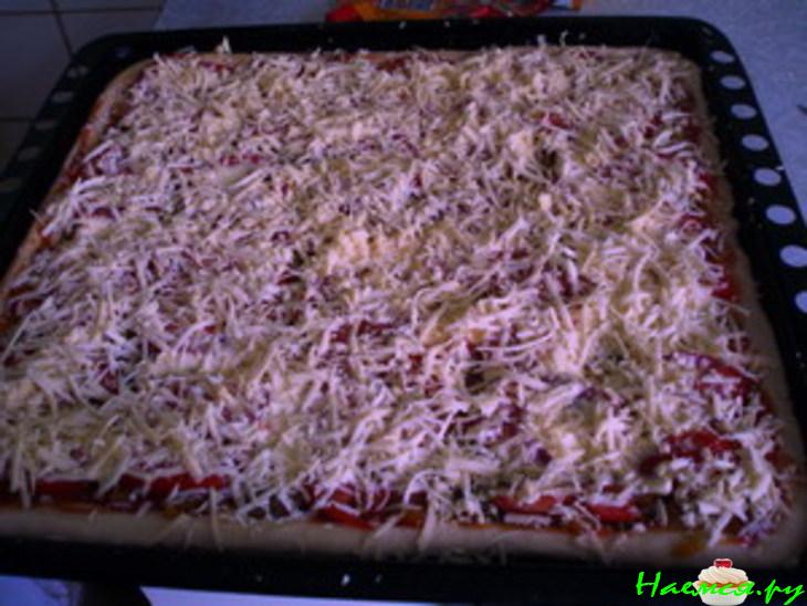 Грибная пицца "Для всей семьи"