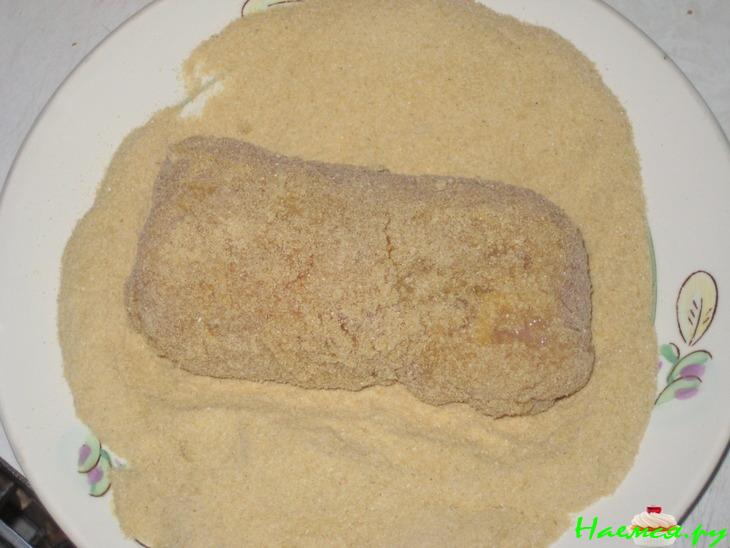 Котлеты по-киевски с паприкой и чесноком