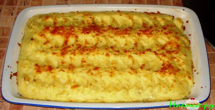 Картофельная запеканка с фаршем