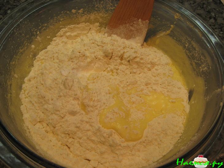 Пирог с черникой