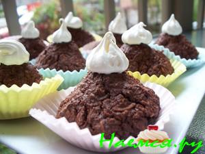 Печенье овсяно-шоколадно-кокосовое