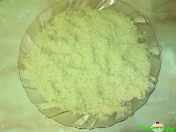 Шарлотка с печеньем