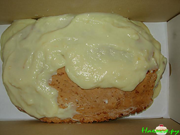 Торт простой 'С днем рождения'