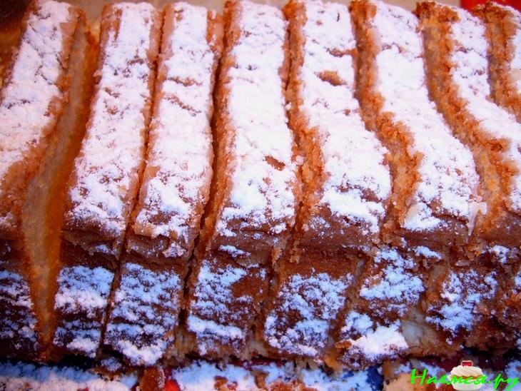 Легенькое лимонное пирожное