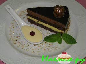 Торт "Трюфельный да с Виски"