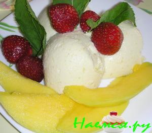 Десерт-мусс из манго