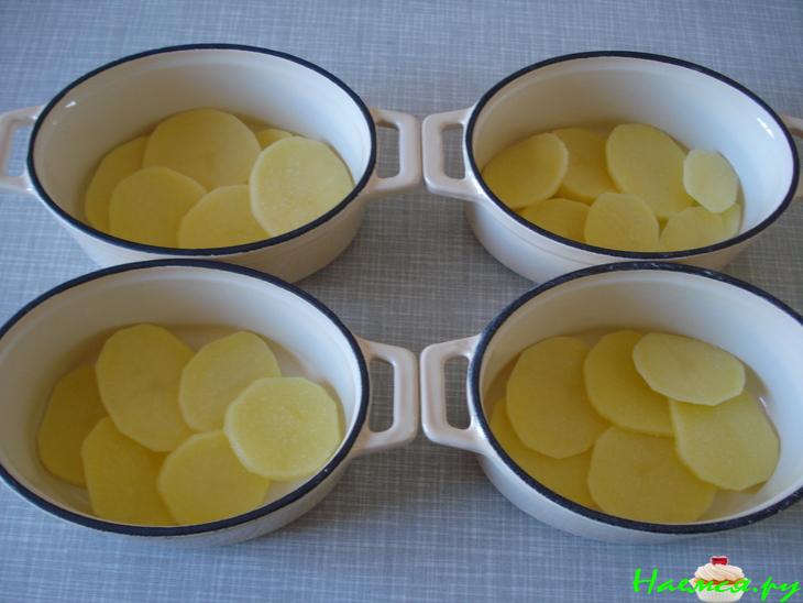 Рыба в горшочках