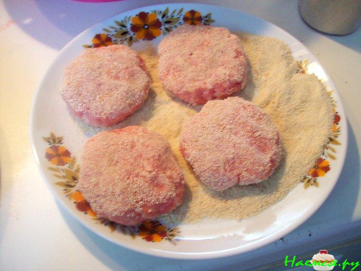 Котлеты с картофелем и сыром. Вариант