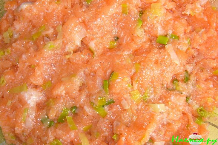 Пирожки с рыбой и зеленым луком Пирожки с рыбой и зеленым луком