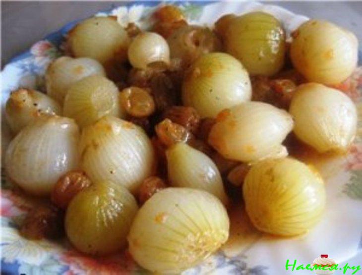 Кисло-сладкие "жемчужные" луковки