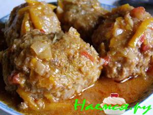 Ленивые голубцы в томате