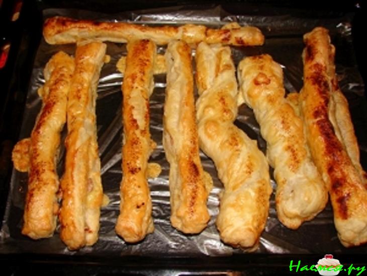 Ветчинно-сырные палочки