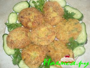 Котлеты из форели с овощами Котлеты из форели с овощами