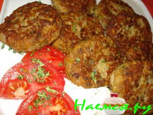 Баклажанные котлетки Баклажанные котлетки