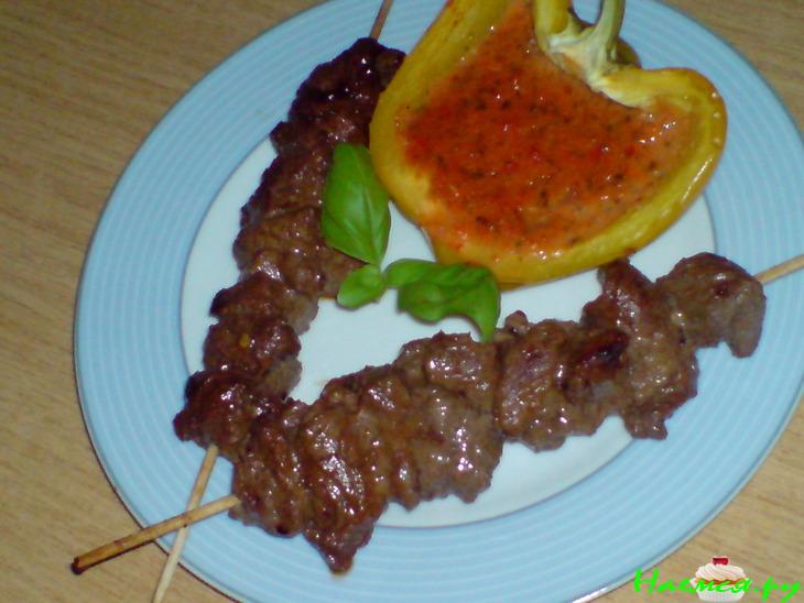 Брошет из маринованной говядины Брошет из маринованной говядины
