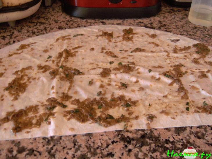 Пирог (мини) с баклажанами