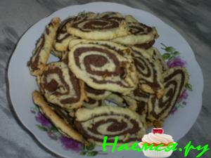 Печенье в полосочку